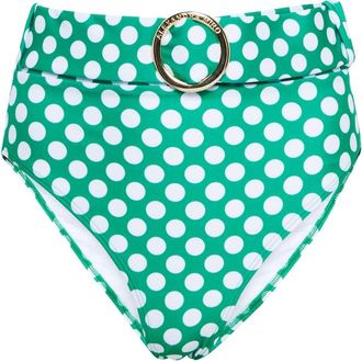 Alexandra Miro Ursula polka-dot bikini bottoms