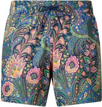 Etro Badmode, Heren, Veelkleurig, M, Polyester, Paisley Zwembroeken