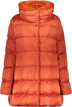 Herno Modern Down Jacket - Dames - Gewatteerde jassen - Oranje - M - Polyester - Jassen