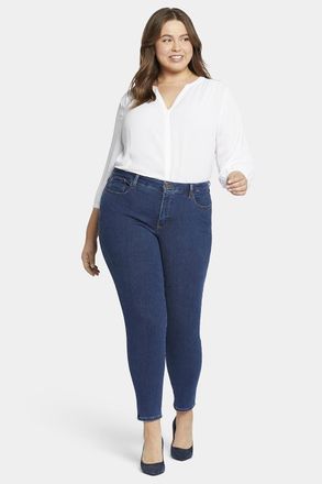 NYDJ Ami Skinny Jeans Medium Blue Premium Denim (Plus)