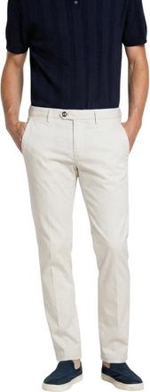 Mason's Torino City Chino Broeken - Heren - Chinos - Beige - S - Katoen - Broeken