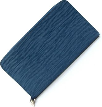 Louis Vuitton Bleu Celeste Epi Leather Middle Wallet (Bi-Fold) (Pre-Owned)