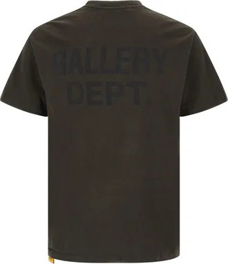 Gallery Dept. Mens Black Cotton T-Shirt