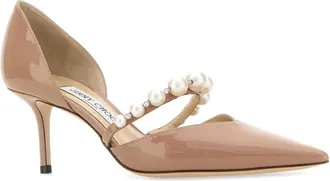 Jimmy Choo London Womens Aurelie Pump Pink Leather