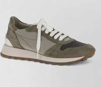 Brunello Cucinelli polyester low-top sneakers