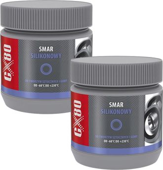 OEM Grasa De Silicona Incolora Cx80 Para Juntas De Grifo De Goma Nsf 500 G X 2