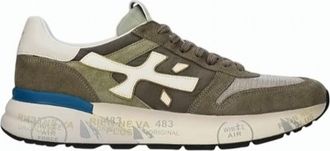 Premiata Mick 8086 Suede Insert Sneakers