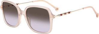 Carolina Herrera Zonnebril - Dames - Zonnebrillen - Veelkleurig - 55 MM - Accessoires