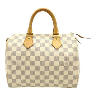 Louis Vuitton Pre-owned Handbags, female, Beige, Size: ONE SIZE Pre-owned Vintage Damier Azur Handbag