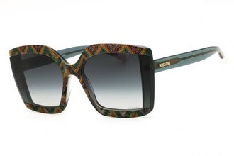 Missoni MIS 0186/S 0RGK 9O Grey Pattern Green/Grey Gradient