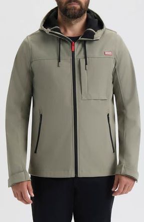 Hunter Kolmen Water Repellent Softshell Utility Jacket in Dried Sage at Nordstrom Rack, Size X-Large