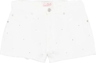 MC2 Saint Barth Denim Shorts, female, White, Size: M/L Musa Denim Shorts