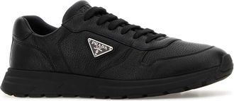 Prada Mens Prax 2.0 Sneaker Black Leather