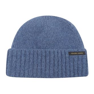 Golden Goose Dames, Accessoires, Blauw, Maat: ONE Size Wol