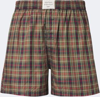 Acne Studios Shorts a cuadros