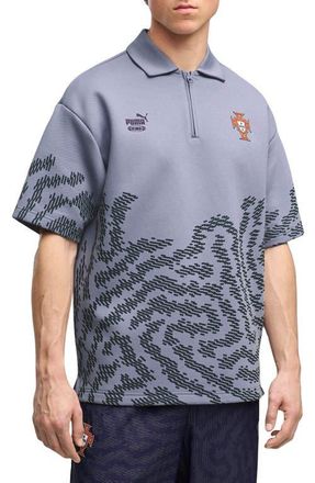 Puma x FPF x Salehe Bembury Jersey in Gray Sky at Nordstrom, Size Xx-Large