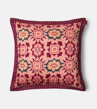 Etro Mosaico cotton cushion