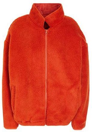 8 by YOOX ZIP-UP TEDDY JACKET