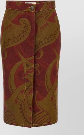 Vivienne Westwood cotton pencil skirt