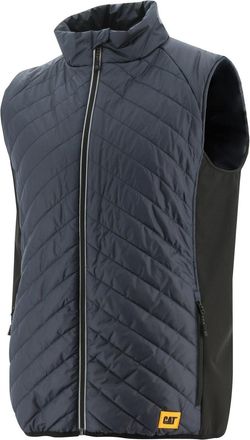 CAT Unisex Trades Hybrid Navy Gilet - Size Small