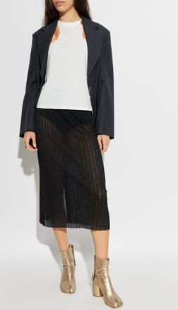 Maison Margiela T-shirt With Print, Womens, White