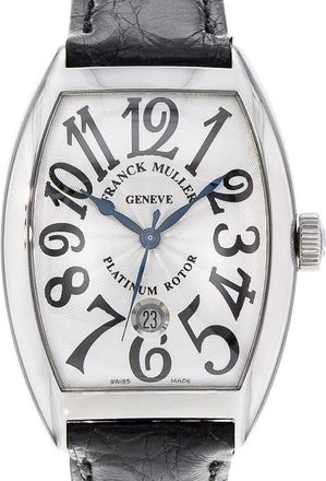 Franck Muller Pre-owned Franck Muller Cintree Curvex Automatic Silver Dial Mens Watch 7880 SC DT
