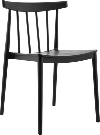 Oviala Oviala - Sedia da giardino in polipropilene nero