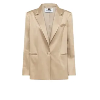 Blugirl Dames, Jassen, Beige, Maat: S Viscose