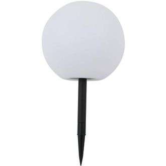 Lindby L&aacute;mpara Solar lago En Blanco De Pl&aacute;stico - Lindby