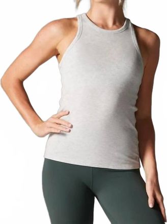 Tavi Perfect Fit Rib Tank In Ash