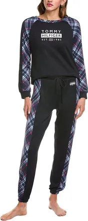 Tommy Hilfiger 2Pc Shirt & Pant Sleep Set