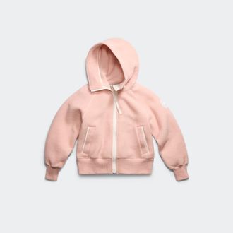 Canada Goose Blouson aviateur molletonn&eacute; &eacute;cologique Chilliwack White Label (Femmes, Silverbirch Heather, TG)