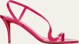 Christian Louboutin Rosa Z Patent Leather Red Sole Pumps