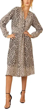 Hale Bob Hale Bob Vienna Silk Dress