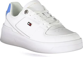 Tommy Hilfiger Leather Sneaker - White