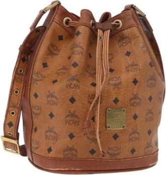 MCM Bolso de hombro Pre-owned - Pre-owned - Mujer - Marr&oacute;n - ONE SIZE