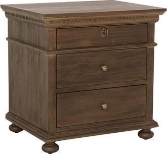 Safavieh Couture Allisyn 3 Drawer Wood Nightstand