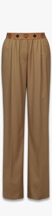 MCM Monogram Pants in Wool Twill
