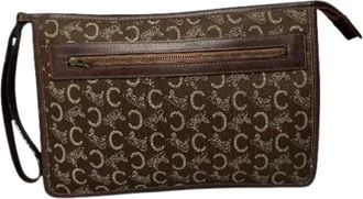 Celine Pre-owned Clutches, female, Brown, Size: ONE SIZE Pre-owned C-Monogram Clutch