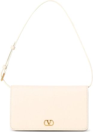 Valentino Shoulder Bags, female, Beige, Size: ONE SIZE VLogo Signature Shoulder Bag