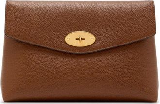 Mulberry Trousse Darley grande - Marrone