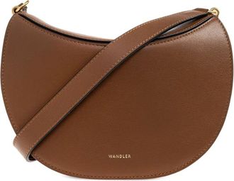 Wandler Borsa a spalla Kate grande in pelle - Marrone
