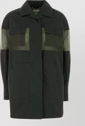 Fendi single breasted coat