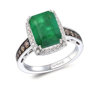 Le Vian Ladies Costa Smeralda Emeralds Rings set in 14K Vanilla Gold
