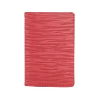Louis Vuitton Pre-owned Wallets, unisex, Red, Size: ONE SIZE Pre-owned Card Case