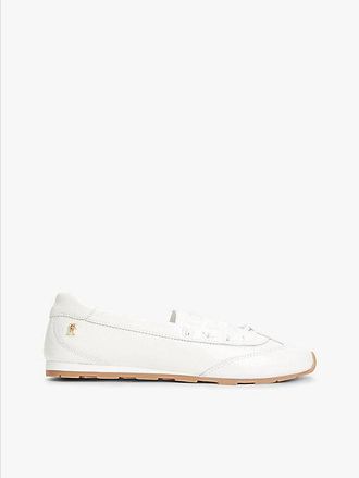 Tommy Hilfiger TH Monogram Leather Ballet Trainers