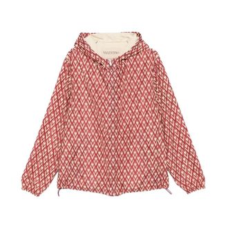 Valentino Garavani Chaqueta con cremallera - Sweatshirts & Hoodies - Hombre - Rojo - XL