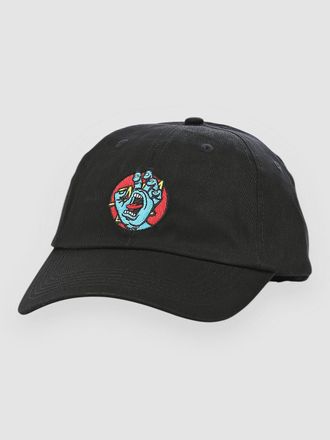 Santa Cruz Hand Dot Cap schwarz