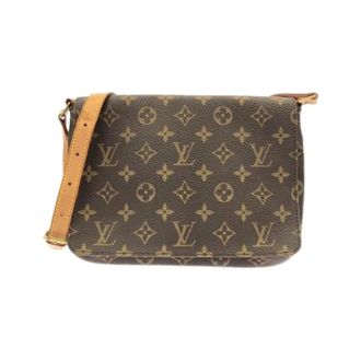 Louis Vuitton Pre-owned Cross Body Bags, female, Brown, Size: ONE SIZE Pre-owned Musette Tango Monogram Shoulder Bag