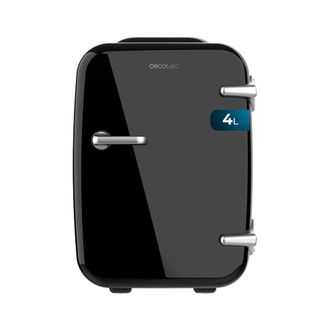 Cecotec Cecotec - Mini Nevera Bolero Minicooling 4l Habana Black, Funcionamiento 12v-220v, Compatible Coche Y Caravanas, Funci&oacute;n Enfriamiento Y Calentamiento,